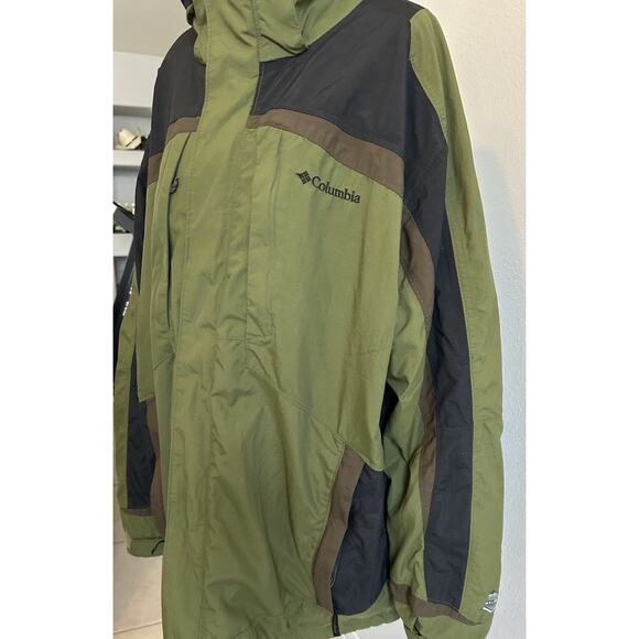 Columbia Jacket Mens XL Green Whirlibird Parka Winter Sport Ski Snow Retail $230 - Picture 12 of 16
